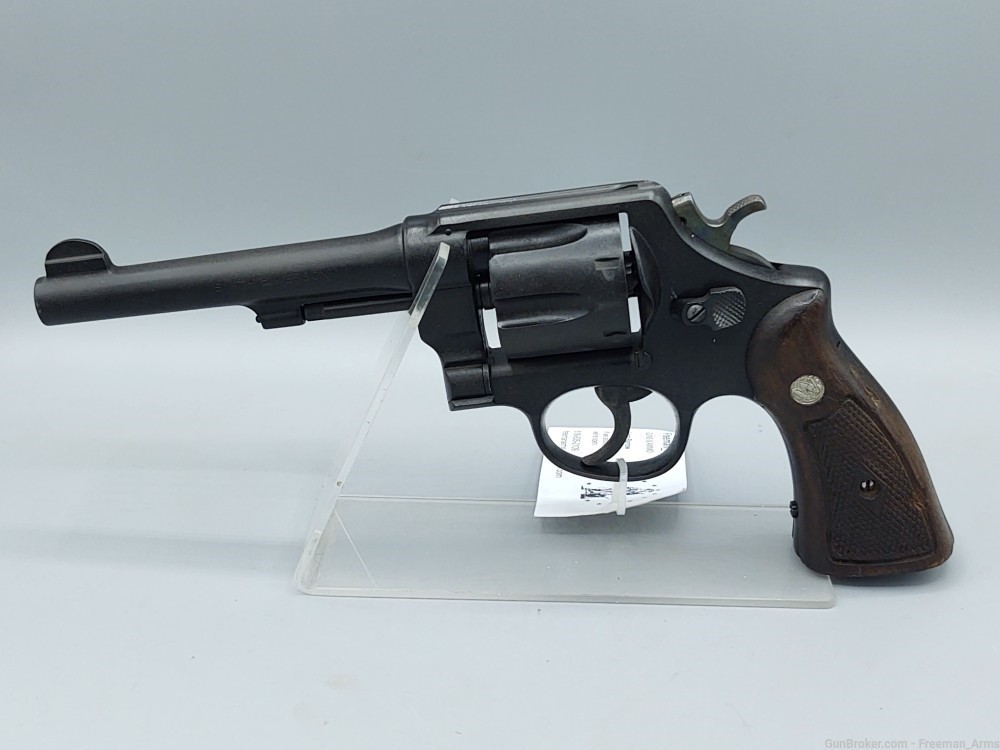 Smith & Wesson Model of 1950 Revolver-45 ACP-1953 Production-img-1