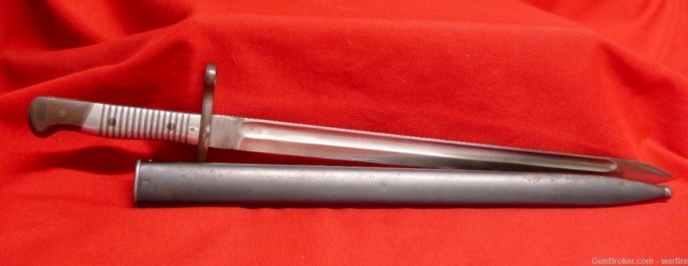 Argentine 1891 Mauser Bayonet w/Scabbard-img-6