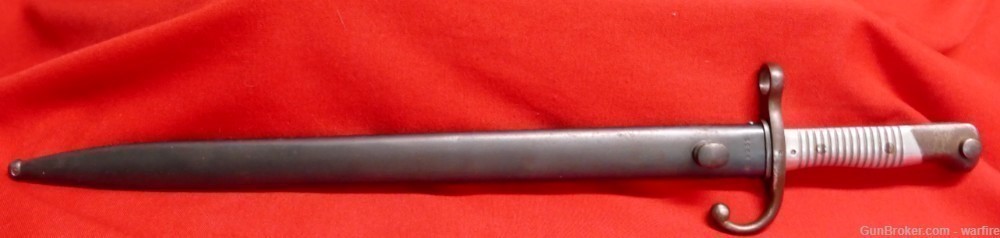 Argentine 1891 Mauser Bayonet w/Scabbard-img-0