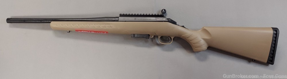 Ruger American Ranch 7.62x39mm Bolt-Action Rifle FDE 16.12" 16976-img-1