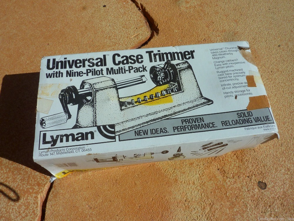 Lyman universal case trimmer w/9 pilot multi pack-img-0