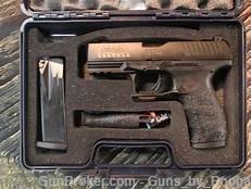 WALTHER PPQ Q4 MATCH SF 9MM 4" 15+1, 3 MAGS, 2843323, NICE!-img-1