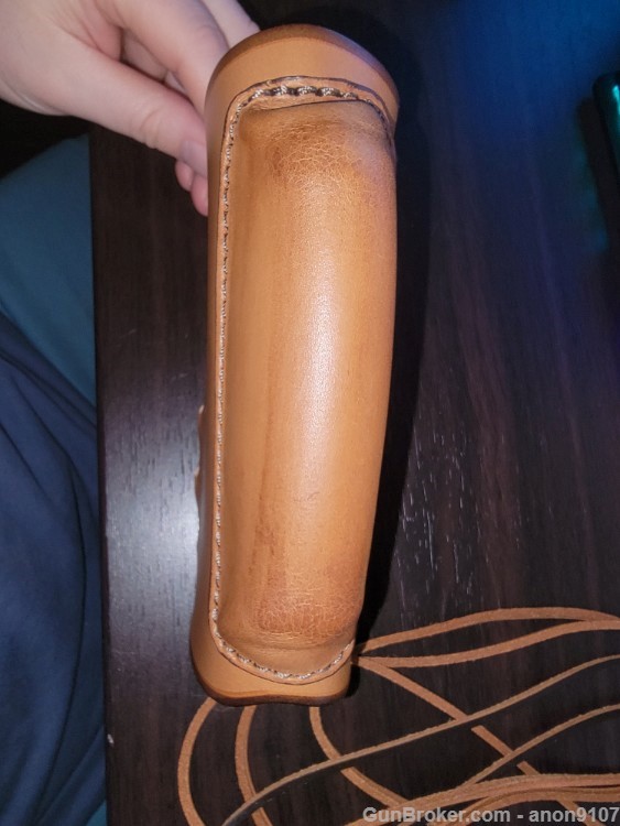 RLO Custom Leather Cheek Riser for Henry Big Boy -img-2