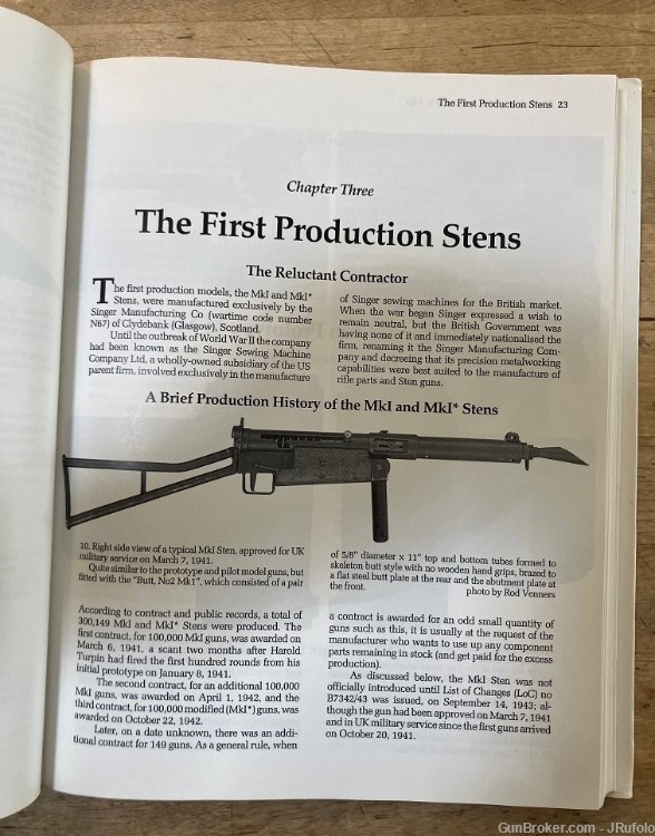 The Sten Machine Carbine Book by Peter Laidler 1st Edition-img-7