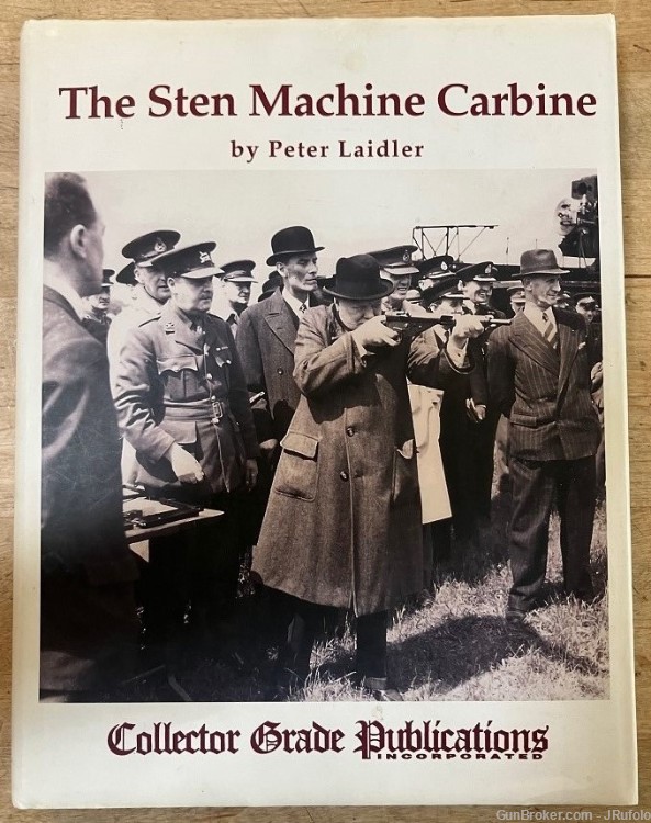 The Sten Machine Carbine Book by Peter Laidler 1st Edition-img-0