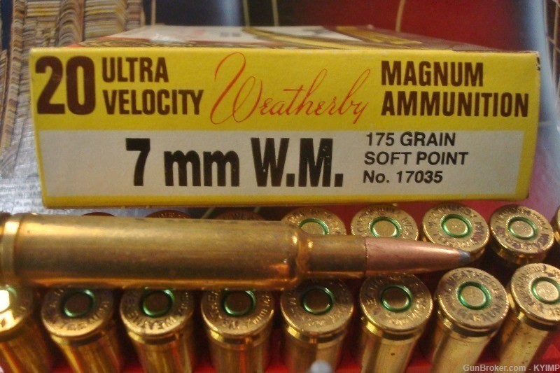 40 Weatherby 7mm Ultra Web Magnum 175 gr SP NEW ammo 17035-img-2