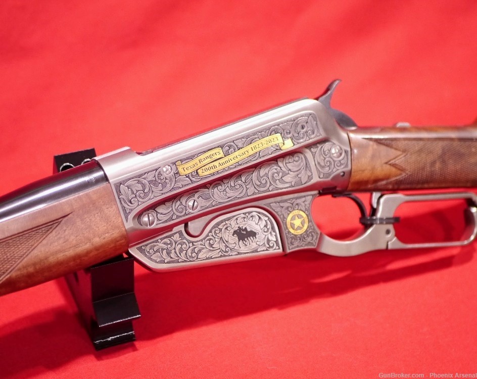 RARE Texas Ranger Winchester 1895 30-06 Colt 1911 45 ACP Set Matching SN-img-4