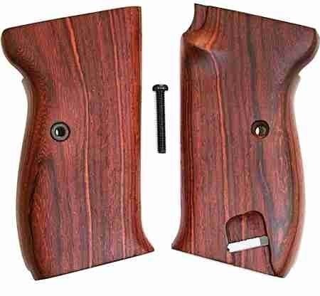 Walther P38 Auto German WWI Rosewood Grips, Smooth-img-0