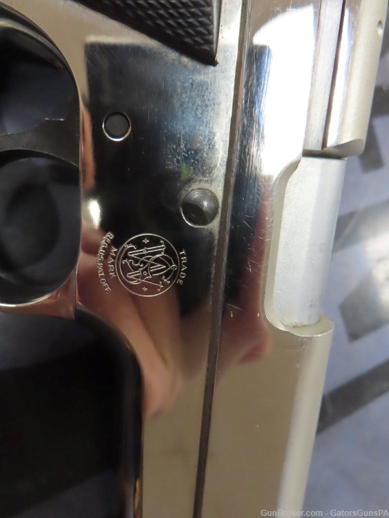 Smith & Wesson 439 9mm Nickle S&W Model 439 9 mm 4" S & W -img-2