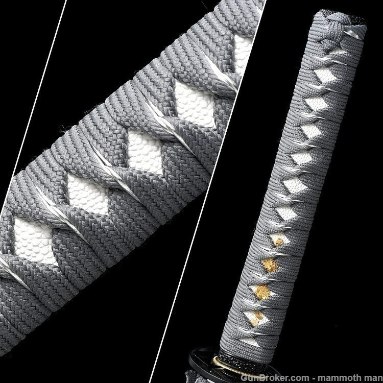 Handmade Katana Damascus Steel-img-7