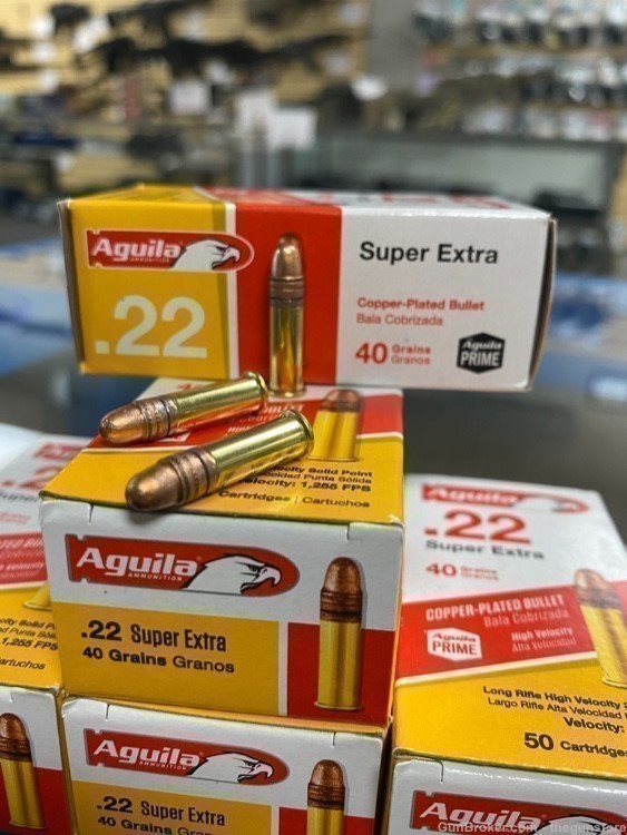 Aguila SUPER EXTRA .22LR 22 LR Ammo - 250Rds of GREATNESS High Velocity -img-3