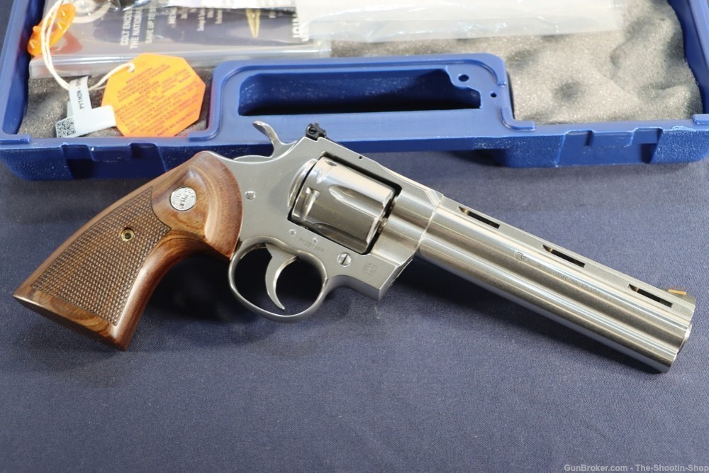 Colt Model Python Stainless 357 Magnum Revolver 6" 357MAG NR DA SA 357 MAG-img-7