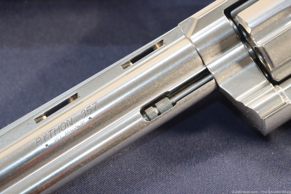 Colt Model Python Stainless 357 Magnum Revolver 6" 357MAG NR DA SA 357 MAG-img-2