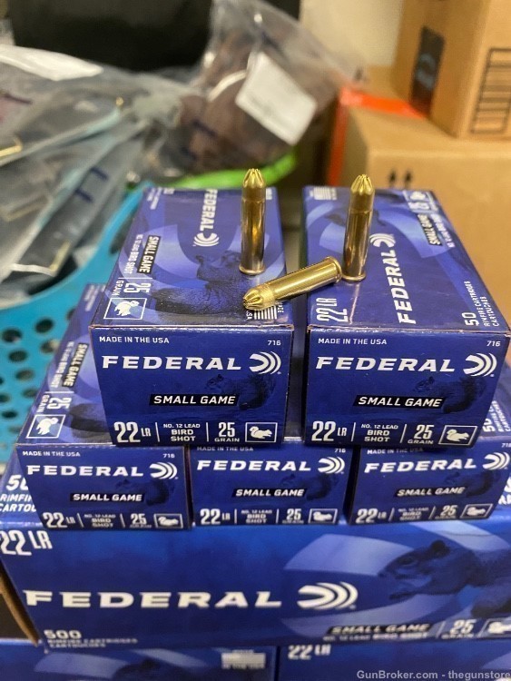 Federal 22LR Shot Shells 250 rds of the BEST 22 Shot  & BEST PRICE HERE -img-0