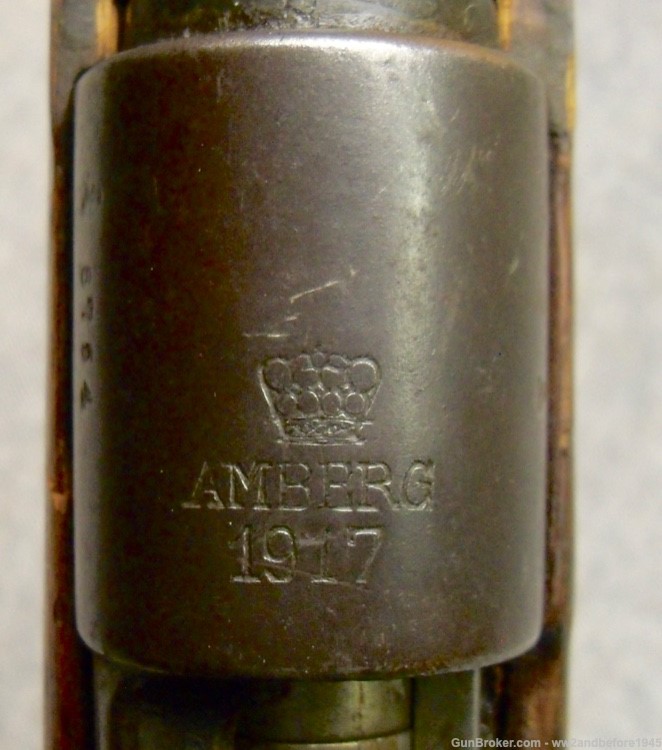 WWI GERMAN GEW 98 MAUSER AMBERG 1917 S/42 REAR SIGHT -img-18