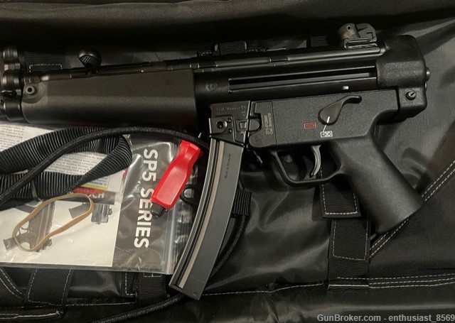 HK SP5 9mm Like New-img-0