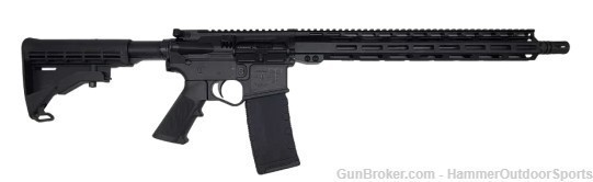 ET Arms Omega 15 Polymer AR Rifle - Black | 5.56 NATO | 16" barrel | 15" Al-img-1