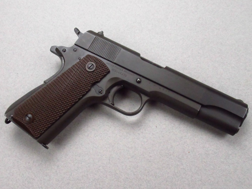 Excellent 1944 USGI COLT 1911a1 US Army Pistol - 1911 45acp WWII 45-img-35