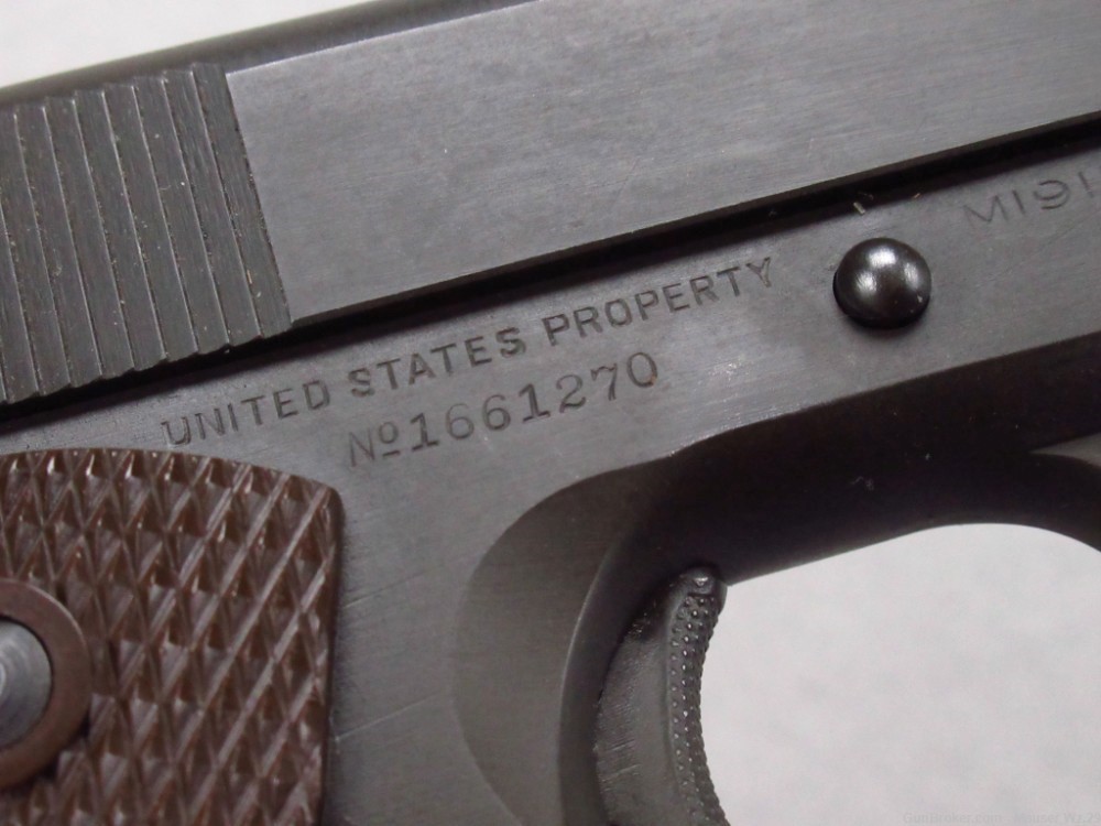 Excellent 1944 USGI COLT 1911a1 US Army Pistol - 1911 45acp WWII 45-img-47