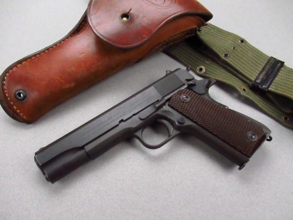 Excellent 1944 USGI COLT 1911a1 US Army Pistol - 1911 45acp WWII 45-img-0