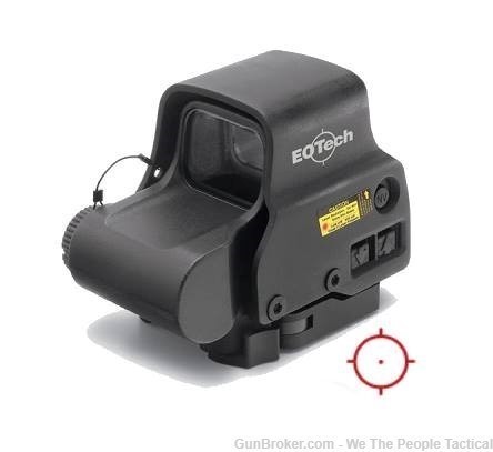 EOTech Holographic Weapon Sight 68MOA Ring 1MOA Red Dot NV Side Buttons NEW-img-0