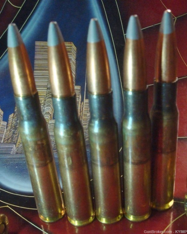 5 USGI DM .50 BMG 660 grain M8 API 50 Caliber Barrett ammunition-img-6