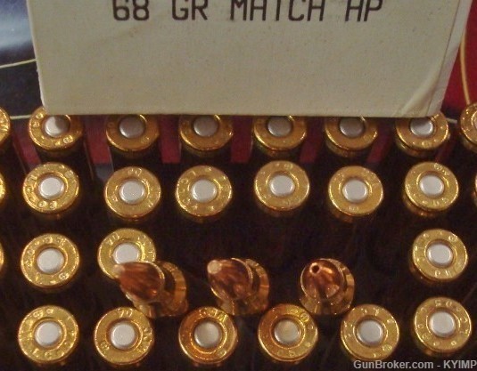 500 BLACK HILLS .223 H.P. 68 grain MATCH brass cased ammunition-img-3