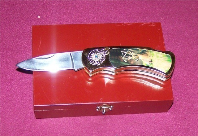 BEAUTIFUL LOCKBACK KNIFE 7'' OVERALL, 3" BLADE-img-1