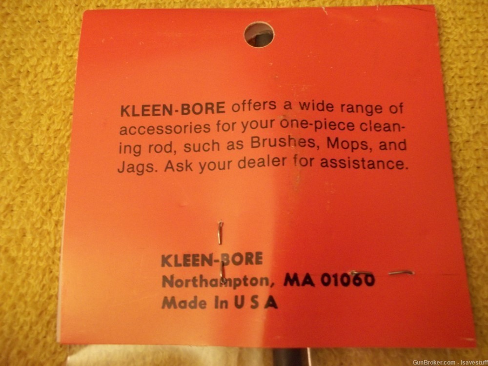 2- Vintage NOS NIP Kleen-Bore One Piece Gun Cleaning Rod "G.I. 45 CAL" 1911-img-1