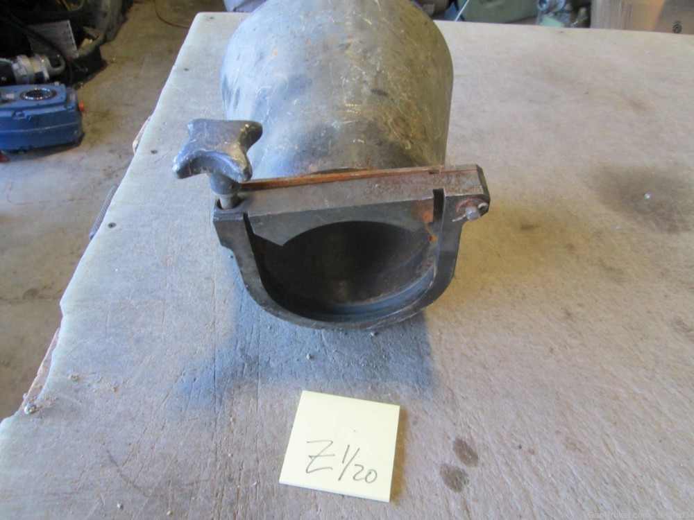 Used Blast Deflector for M120 Mortar 120MM, Nice Complete Cond.-img-1