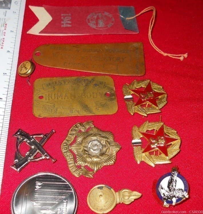  WW2,Vietnam,body tags,Ohio,Wyoming,East Yorkshire Rgmt., Enduring Freedom-img-2