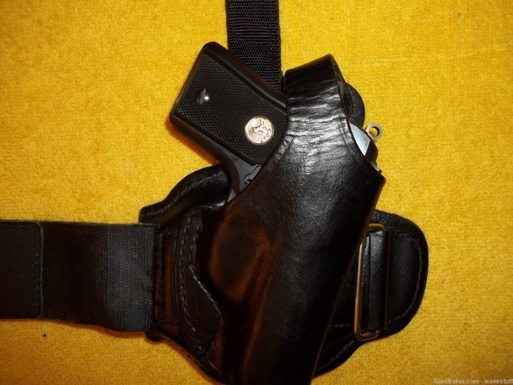 Walther PPK PPK/S Desantis R/H Leather ANKLE Holster Colt Pony & Pocketlite-img-2