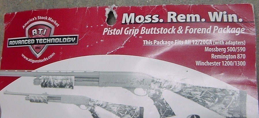 ATI Moss. Rem. Win. Pistol Grip Buttstock Set-img-2