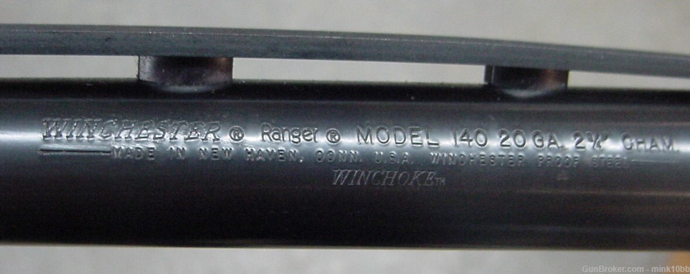 Winchester 20ga Ranger 140 Shotgun Barrel-img-4
