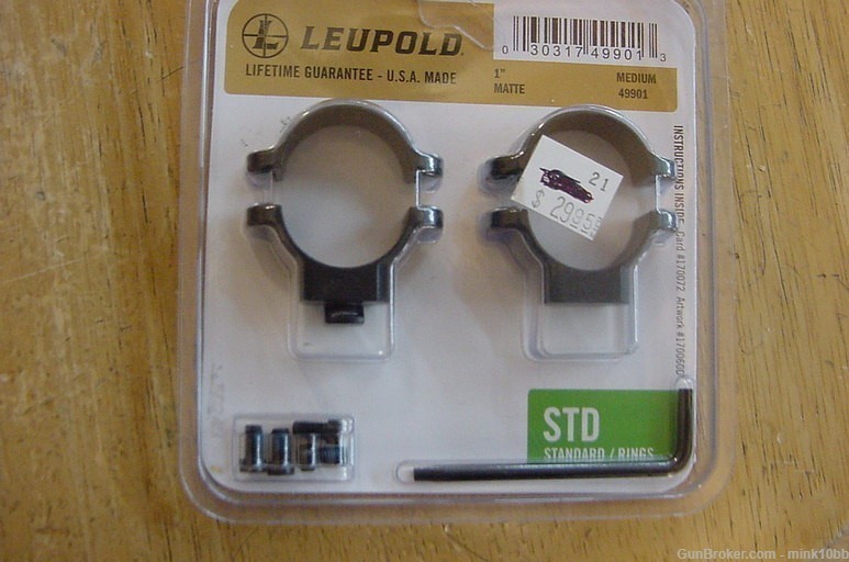 Leupold Standard Scope Rings 49901-img-0
