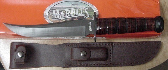 Marbles Jet Pilot Bowie Knife MR246-img-0