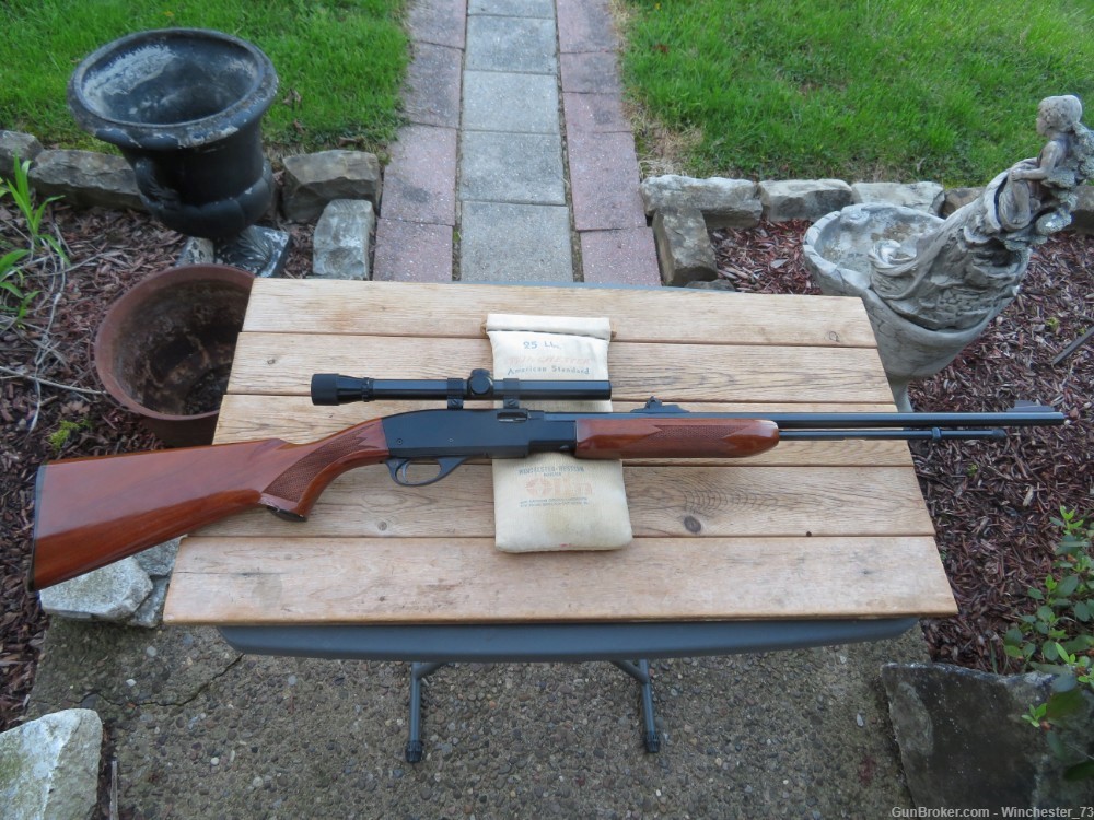 Remington 572 BDL 22LR Fieldmaster pump action rifle 1977 -img-28