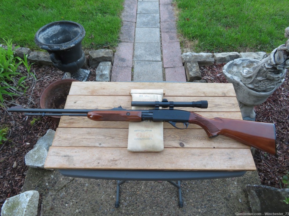 Remington 572 BDL 22LR Fieldmaster pump action rifle 1977 -img-0