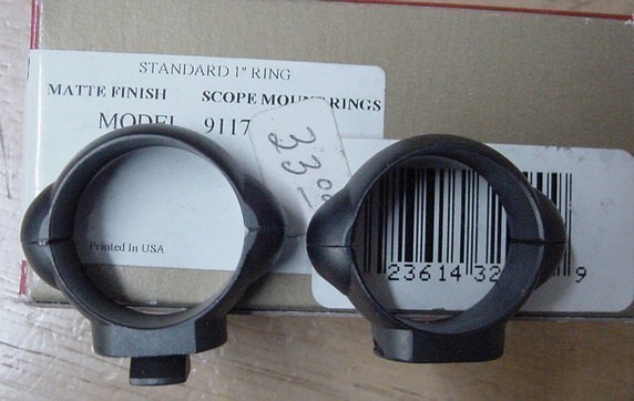 Browning Standard 1in Scope Rings-img-0