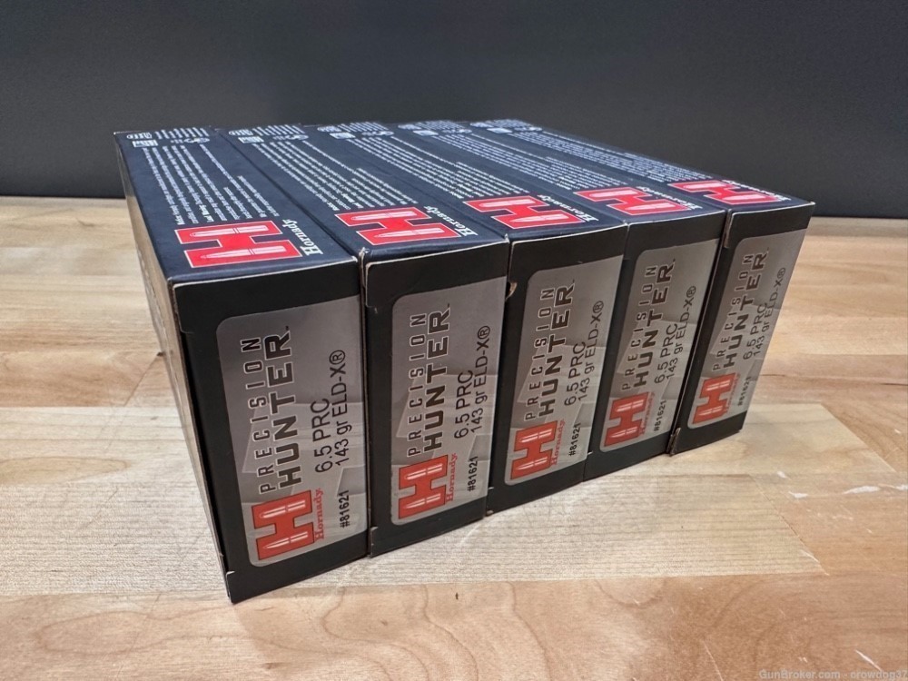 Hornady Precision Hunter 6.5 PRC - 100 rounds/5 boxes  *Free Shipping*-img-0