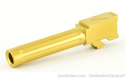Agency Glock 19 Non Threaded Mid Line Barrel Titanium Nitride G19FTIN-img-0