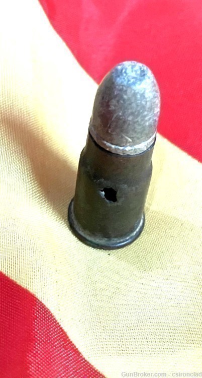 Spencer cartridge, 56/46 rimfire with H headstamp (Winchester)-img-2