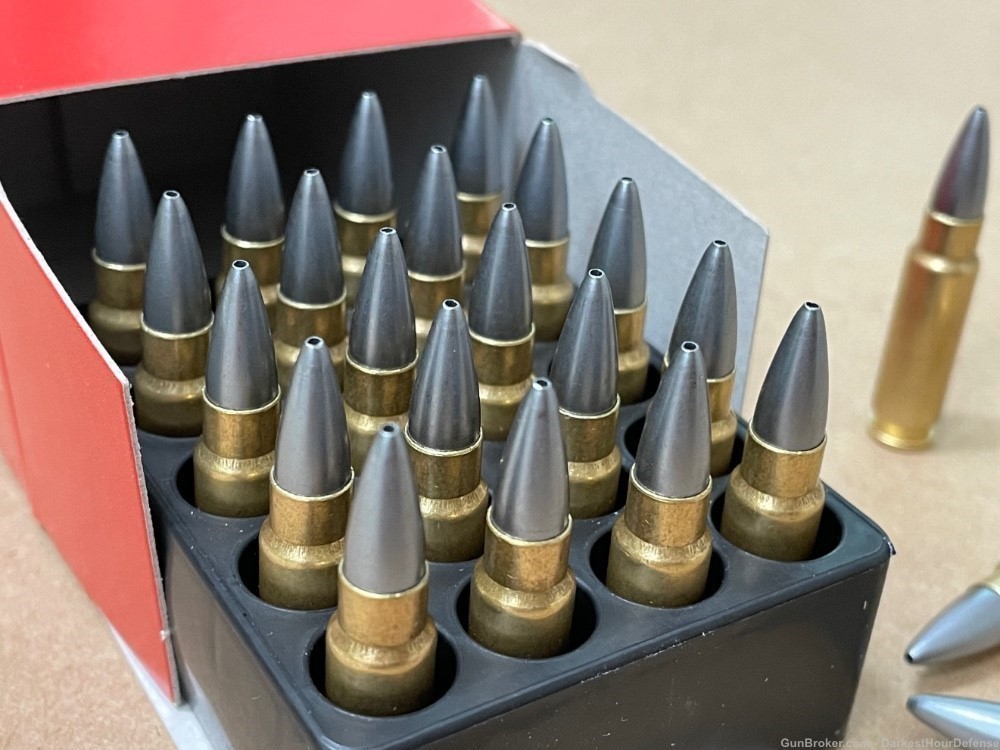5.7×28mm 28 Gr Aluminum Core Ammo 3048 FPS! Box of 20. S4 SS190 SS198 L191-img-1