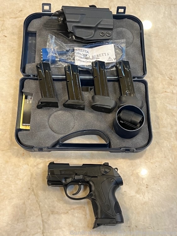 Beretta Px4 Storm Sub-Compact 9mm 3" Px4 Xtra MAGS & Holster Subcompact -img-5
