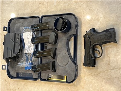 Beretta Px4 Storm Sub-Compact 9mm 3" Px4 Xtra MAGS & Holster Subcompact 