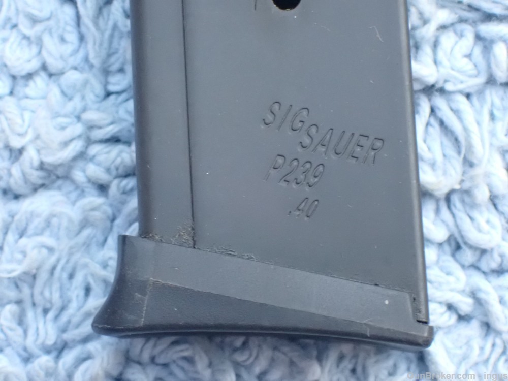 SIG SAUER P239 FACTORY .40S&W 7RD MAGAZINE (EXCELLENT)-img-6
