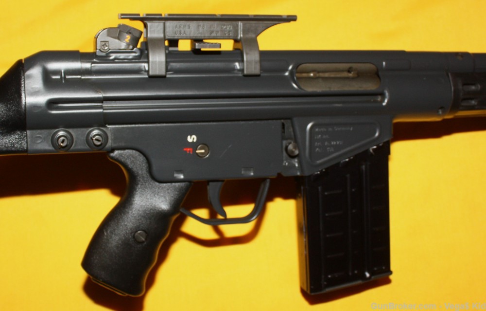 Nice Heckler & Koch Model 91A2 .308 7.62 H&K HK91 1980 Pre-Ban 4-20rd mags-img-37