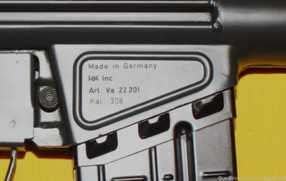 Nice Heckler & Koch Model 91A2 .308 7.62 H&K HK91 1980 Pre-Ban 4-20rd mags-img-42