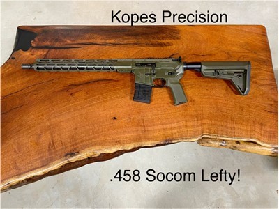Spring Sale! Kopes Precision .458 Socom Rifle Left Hand Lefty ODG