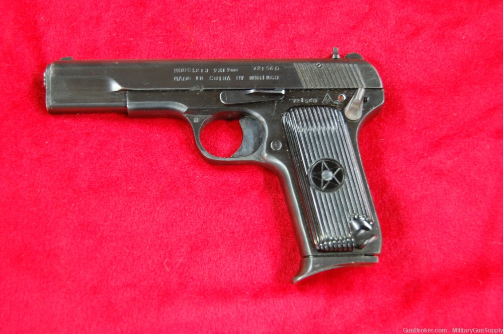 Norinco Model 213 9mm Semi-Auto Pistol. -Triangle 66 - Like Type 54 Variant-img-0